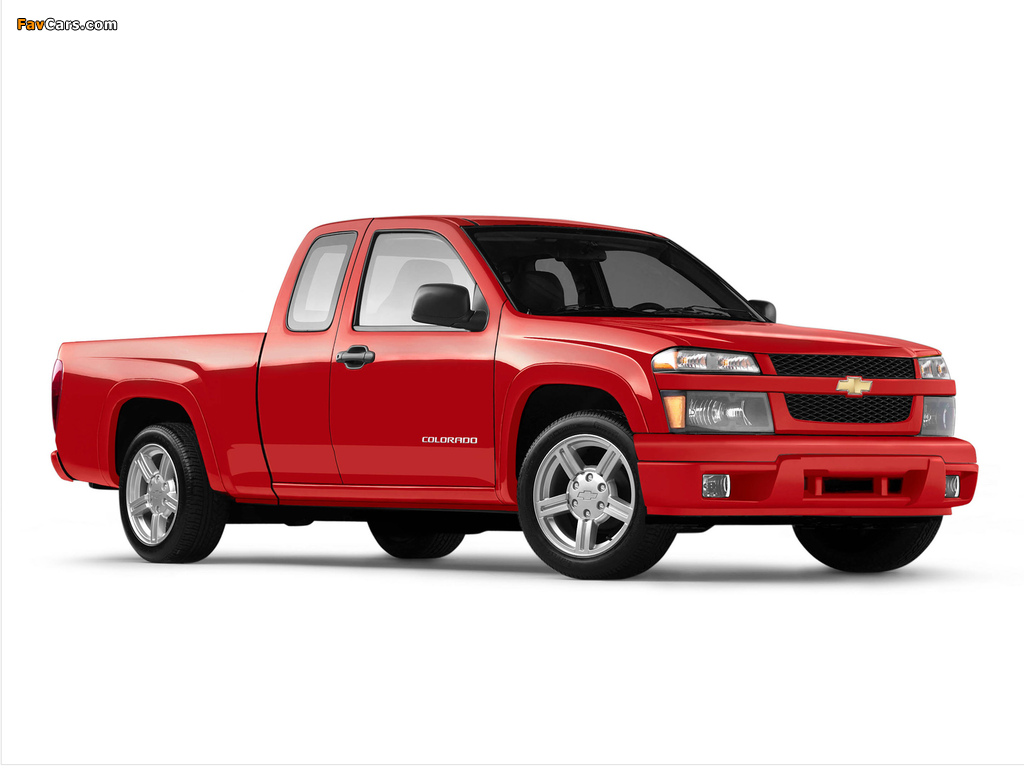 Chevrolet Colorado Sport Extended Cab 2004–11 wallpapers (1024 x 768)