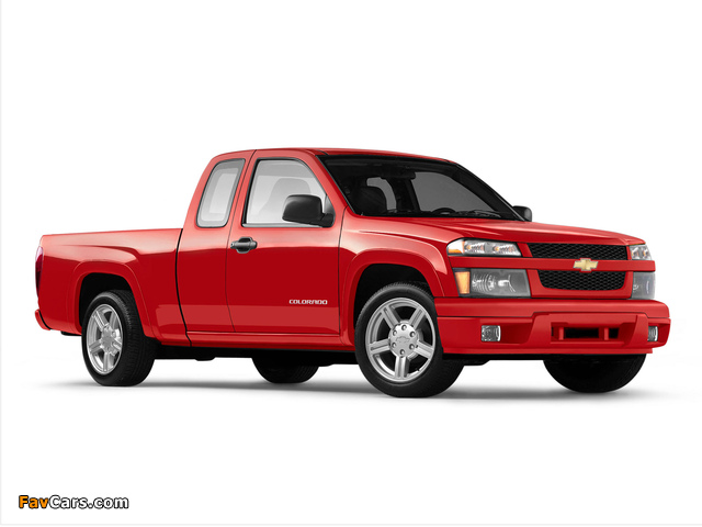 Chevrolet Colorado Sport Extended Cab 2004–11 wallpapers (640 x 480)