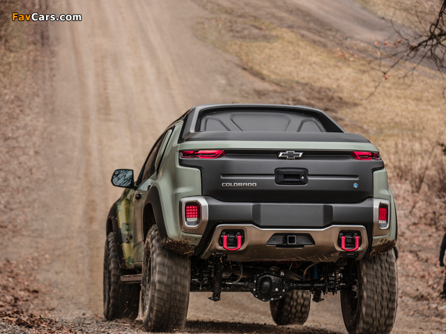 Chevrolet Colorado ZH2 Fuel Cell Vehicle 2016 images (640 x 480)