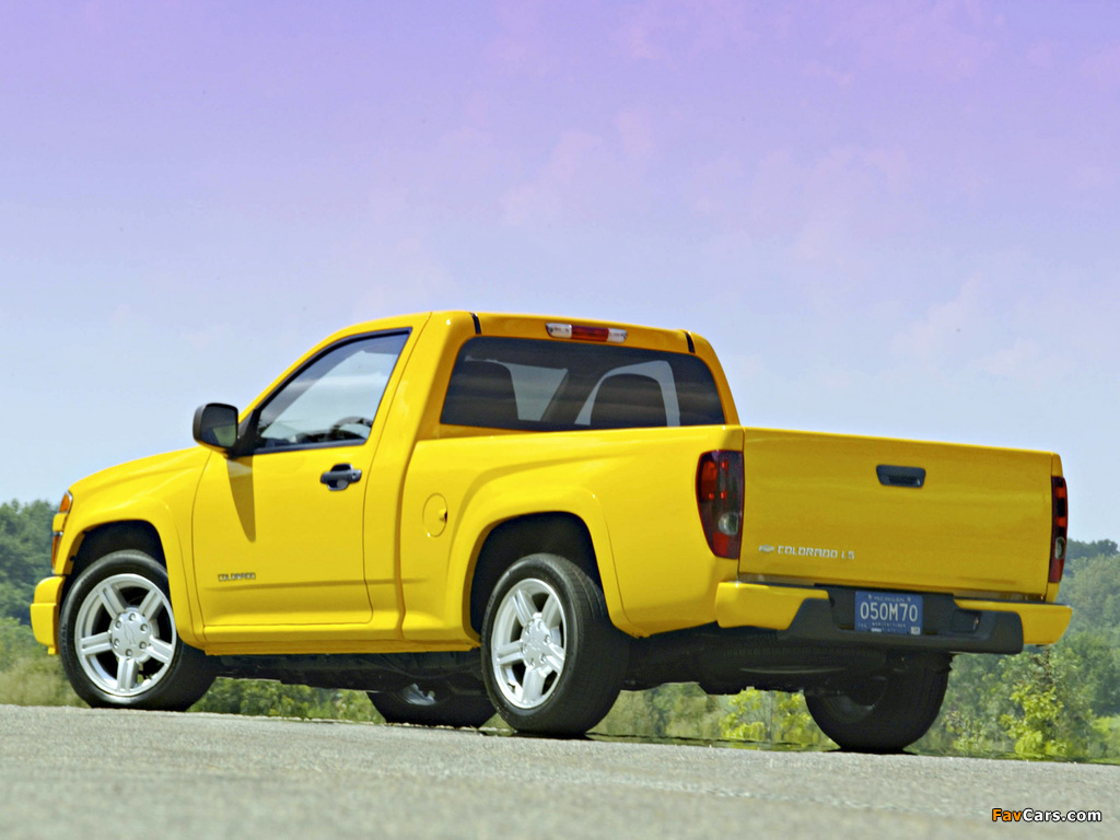 Pictures of Chevrolet Colorado Sport Regular Cab 2004–11 (1024 x 768)