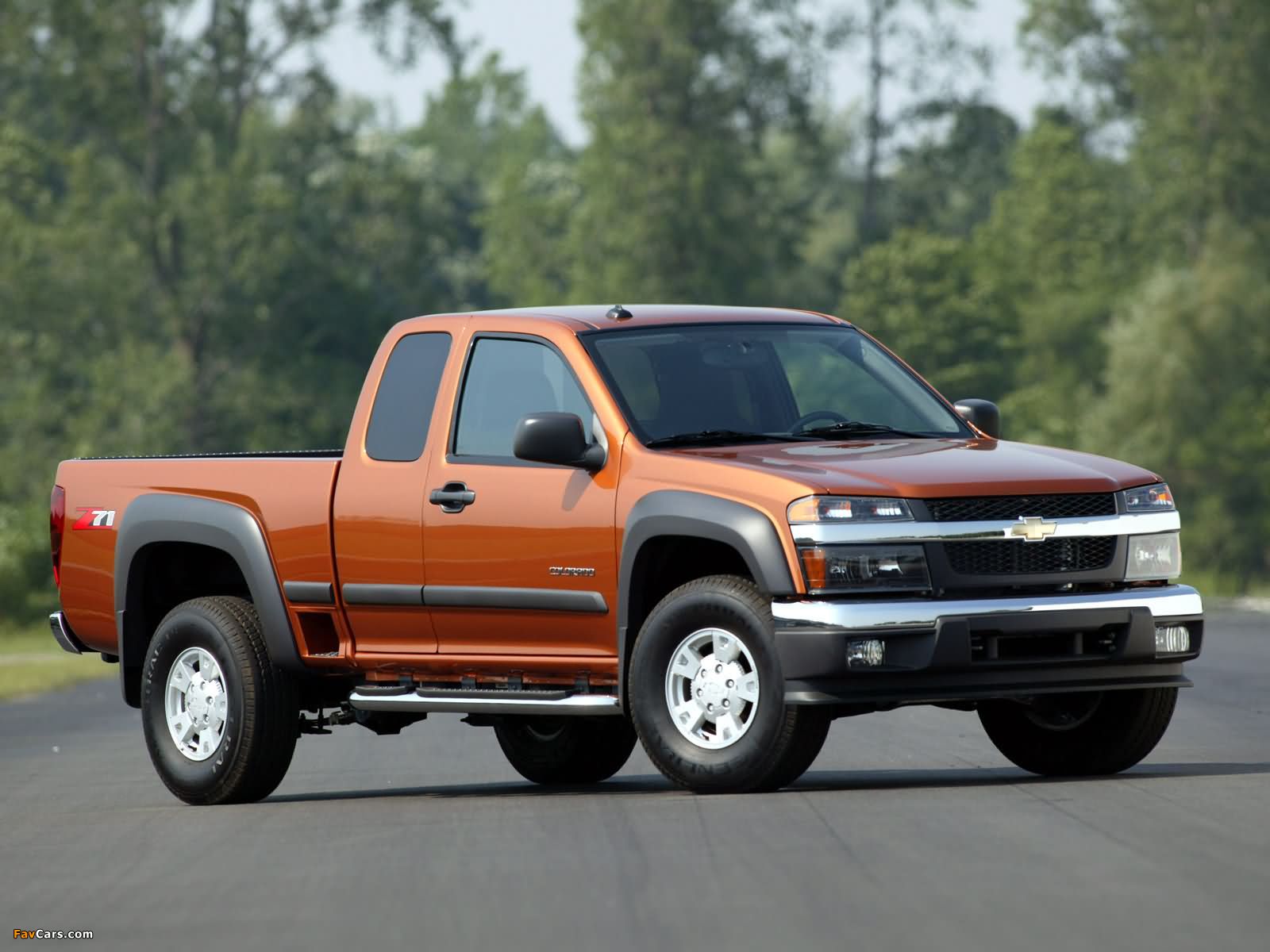 Pictures of Chevrolet Colorado Z71 Extended Cab 2004–11 (1600 x 1200)