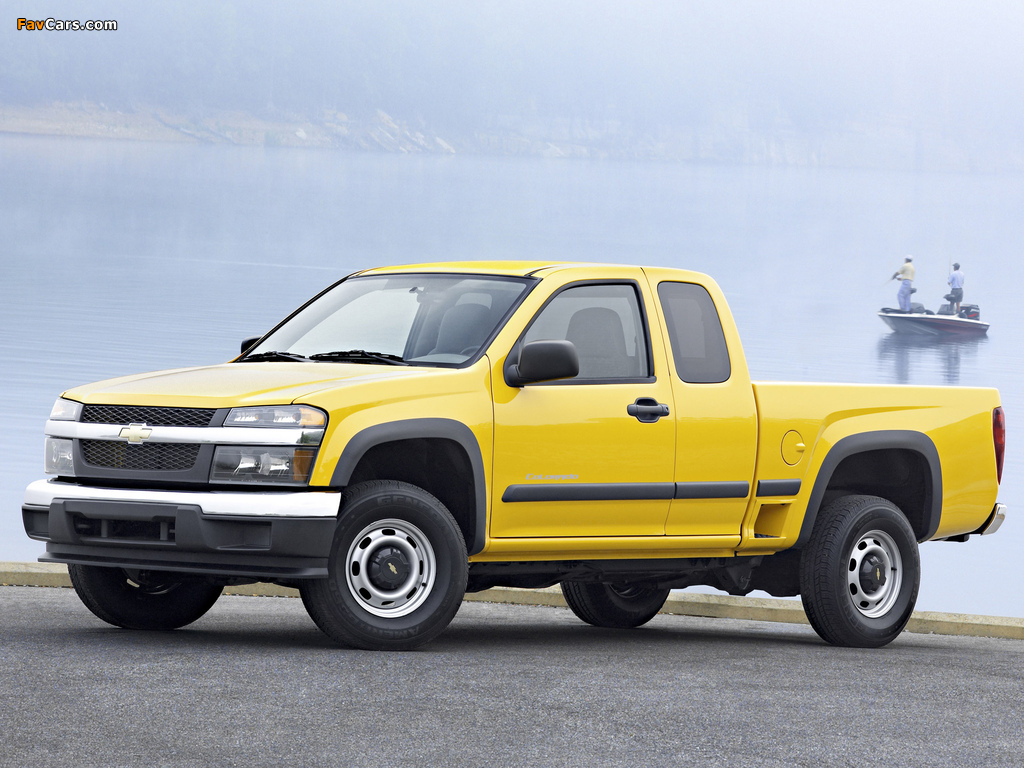 Chevrolet Colorado Extended Cab 2004–11 wallpapers (1024 x 768)