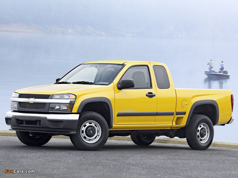 Chevrolet Colorado Extended Cab 2004–11 wallpapers (800 x 600)