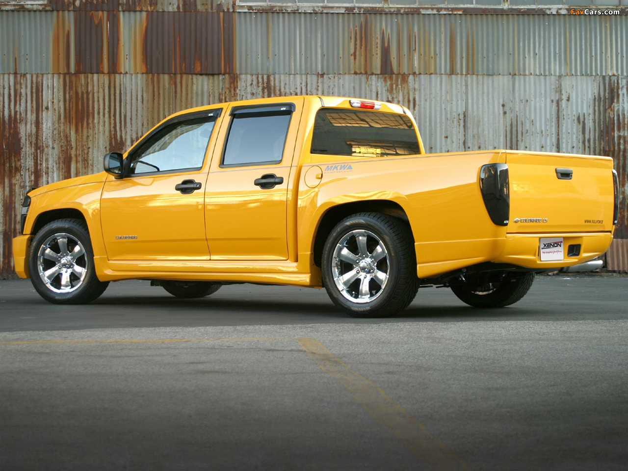 Xenon Chevrolet Colorado Crew Cab 2004–11 wallpapers (1280 x 960)