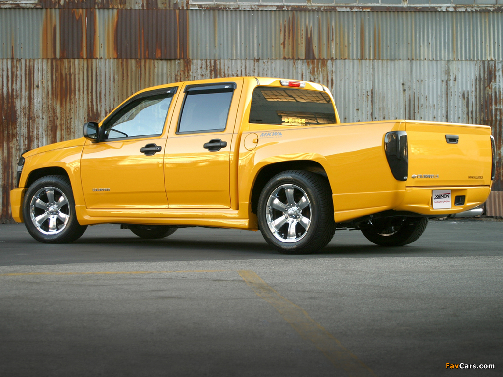 Xenon Chevrolet Colorado Crew Cab 2004–11 wallpapers (1024 x 768)