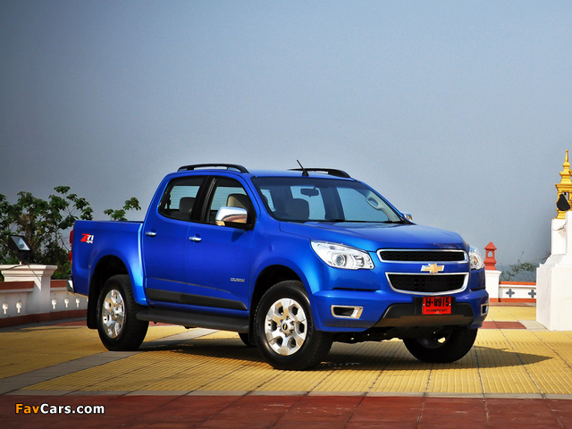 Chevrolet Colorado Z71 Double Cab TH-spec 2012 wallpapers (640 x 480)