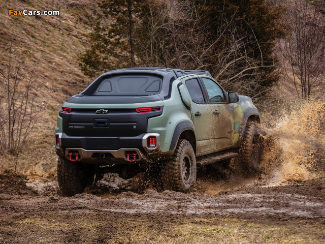 Chevrolet Colorado ZH2 Fuel Cell Vehicle 2016 wallpapers (640 x 480)