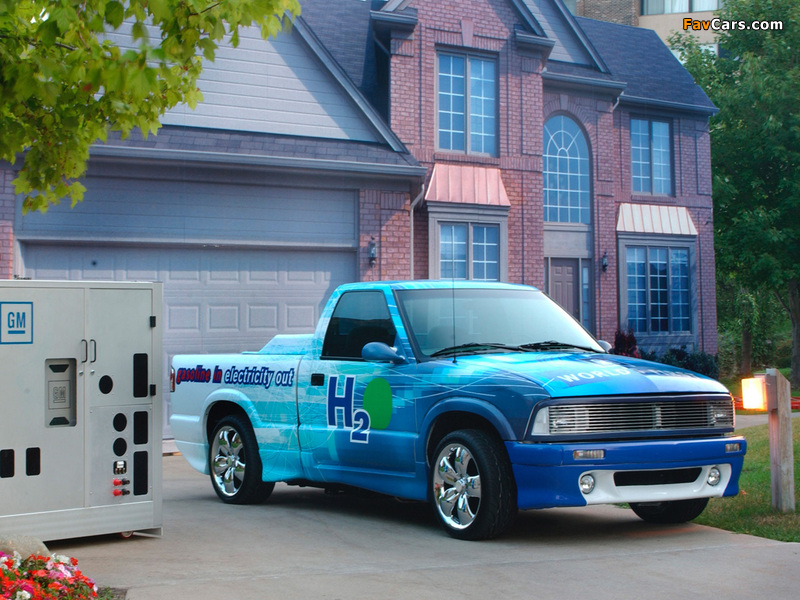 Chevrolet S-10 Gasoline-Fed Fuel Cell Vehicle 2002 images (800 x 600)