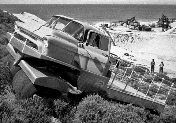Photos of Albee Rolligon Transporter Prototype 1957