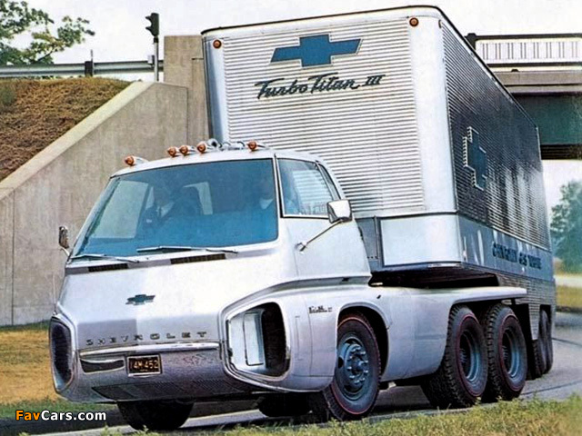 Chevrolet Turbo Titan III Concept Truck 1966 wallpapers (640 x 480)