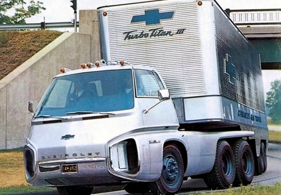 Chevrolet Turbo Titan III Concept Truck 1966 wallpapers