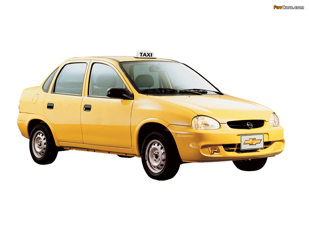 Photos of Chevrolet Corsa Sedan Taxi 1996–2003 (1024 x 768)