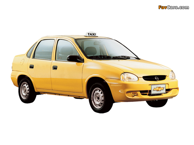 Photos of Chevrolet Corsa Sedan Taxi 1996–2003 (640 x 480)