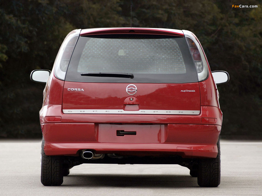 Photos of Chevrolet Corsa SS 2006–09 (1024 x 768)