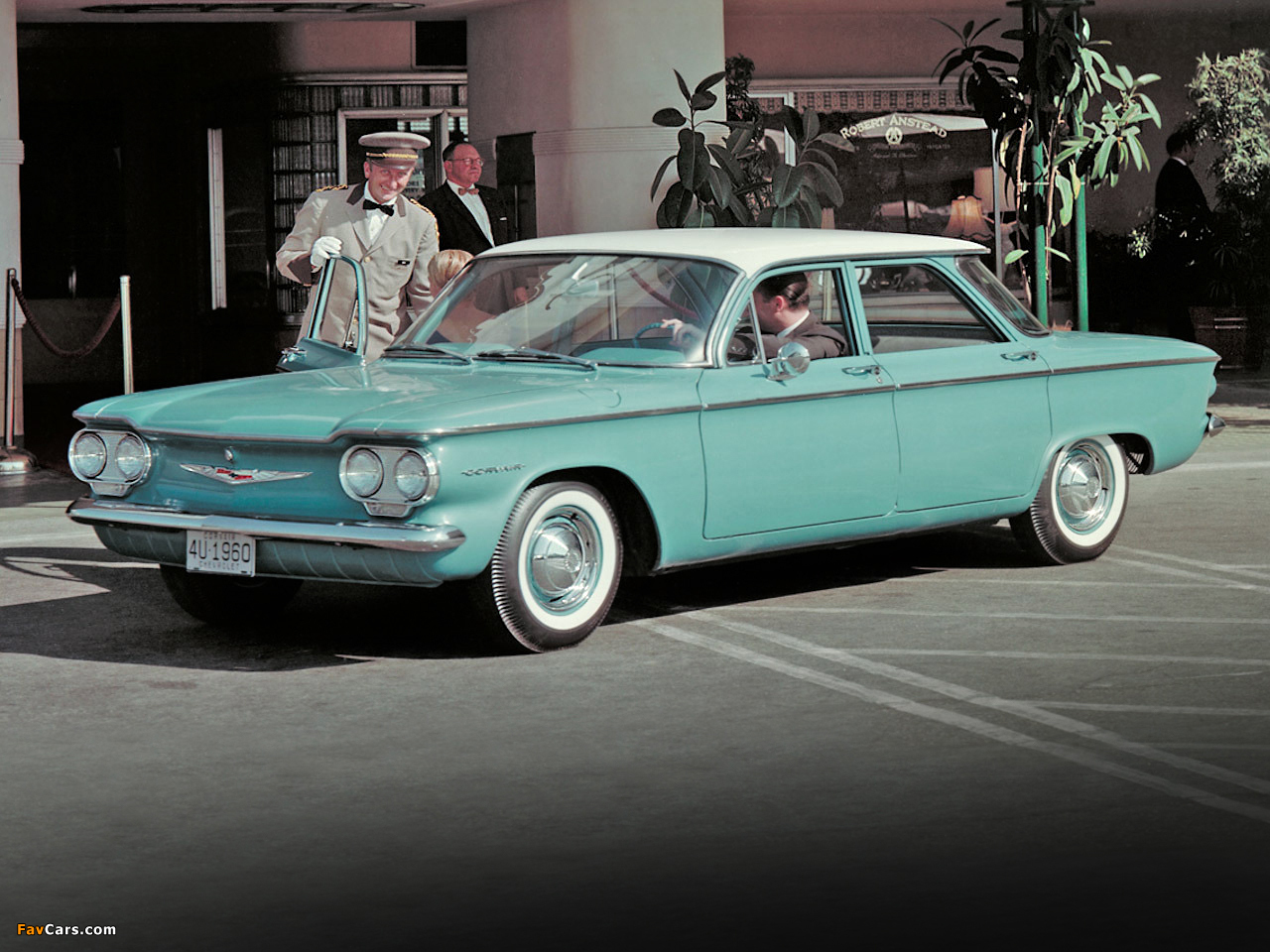 Chevrolet Corvair 700 Deluxe Sedan 1960 pictures (1280 x 960)