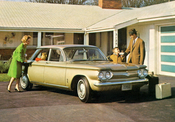 Chevrolet Corvair Monza 900 Sedan (0969) 1961 images