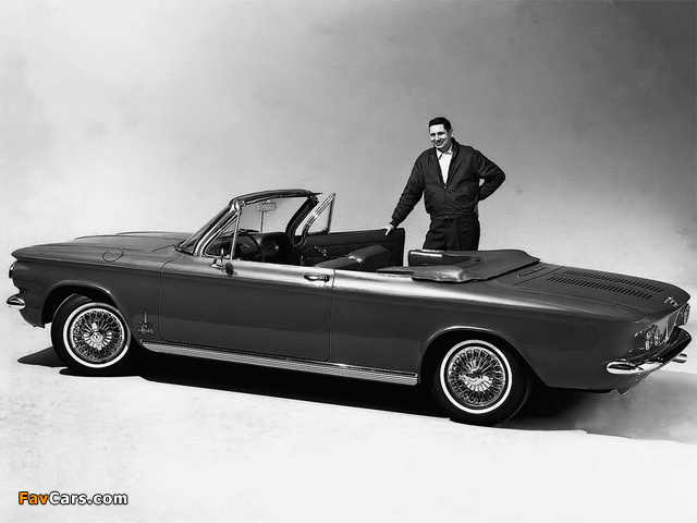 Chevrolet Corvair Monza 900 Convertible (09-67) 1962 photos (640 x 480)