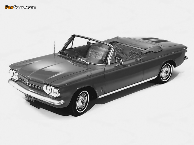 Chevrolet Corvair Monza 900 Convertible (09-67) 1962 wallpapers (640 x 480)