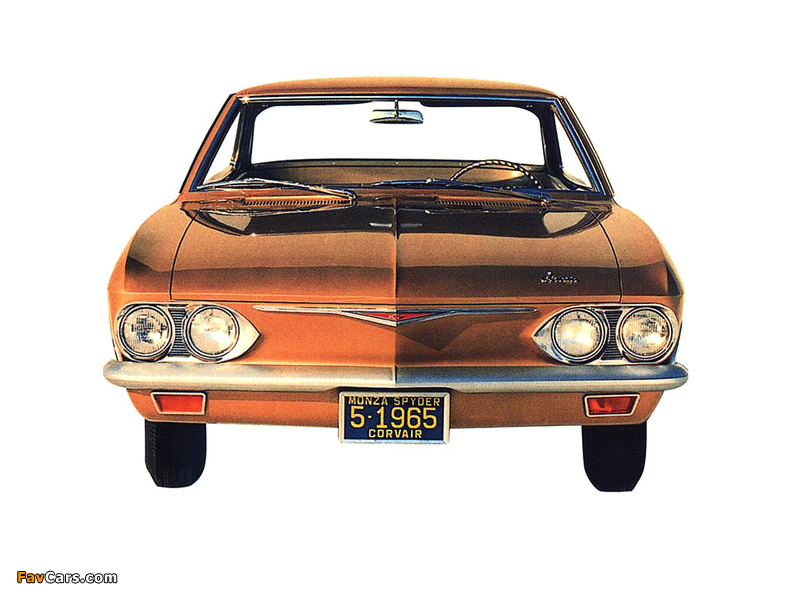 Chevrolet Corvair Monza Hardtop Coupe (05-37) 1965 images (800 x 600)