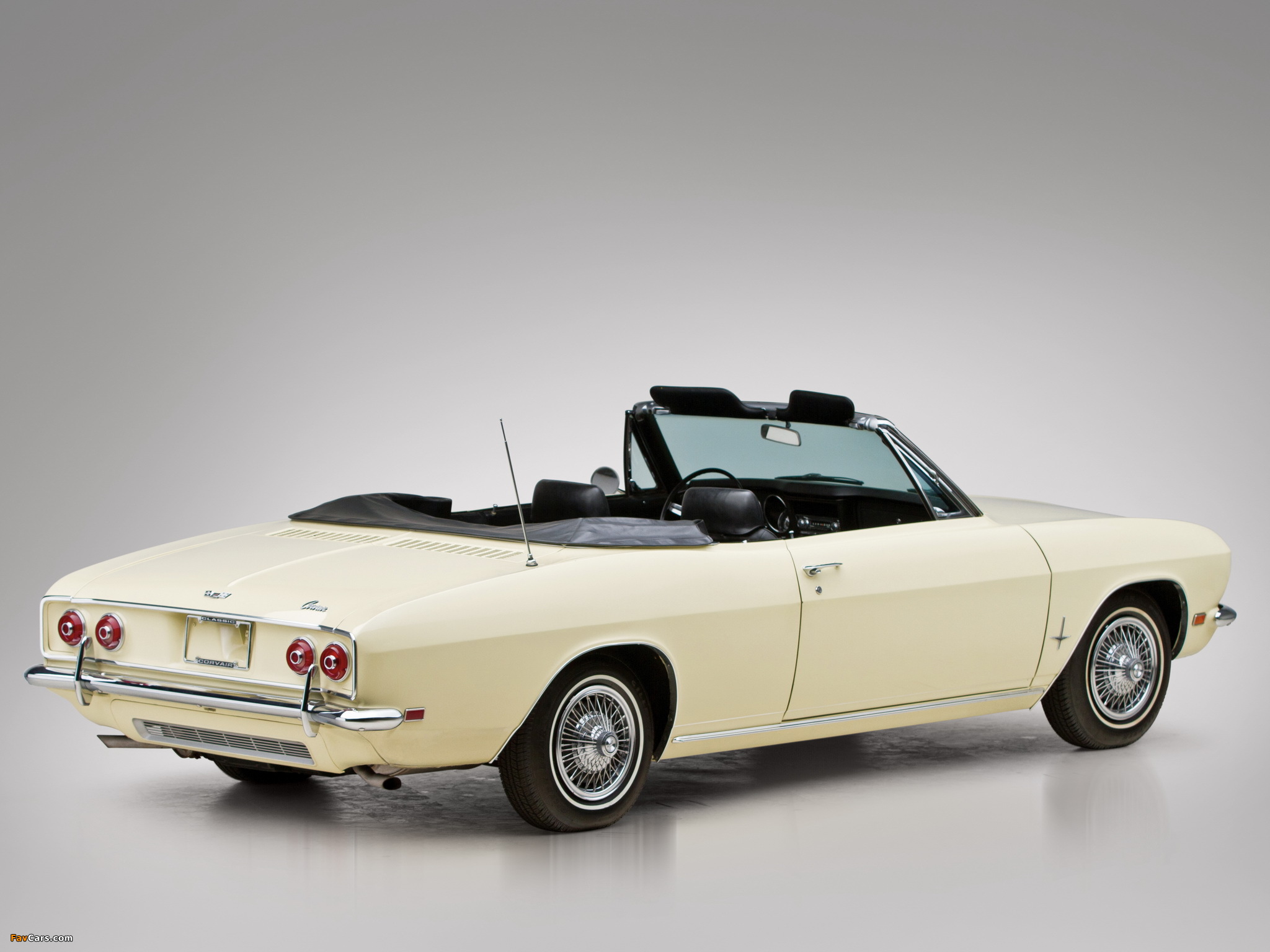 Chevrolet Corvair Monza Convertible (10567) 1968 photos (2048 x 1536)