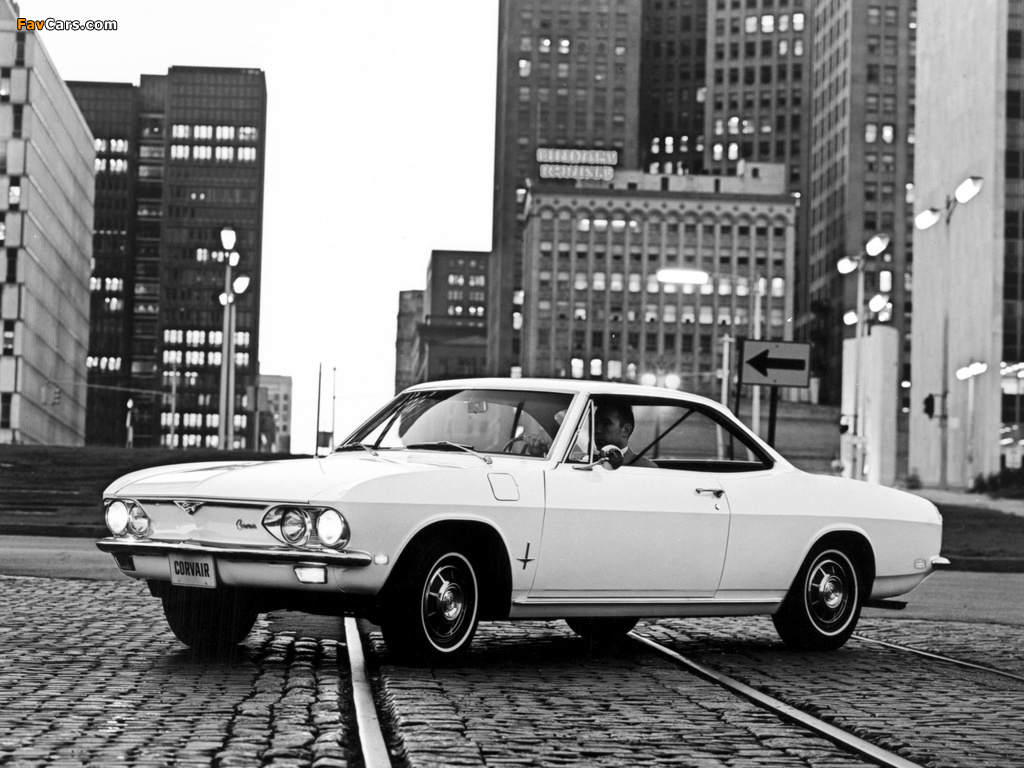 Chevrolet Corvair Monza Hardtop Coupe (10537) 1968 wallpapers (1024 x 768)
