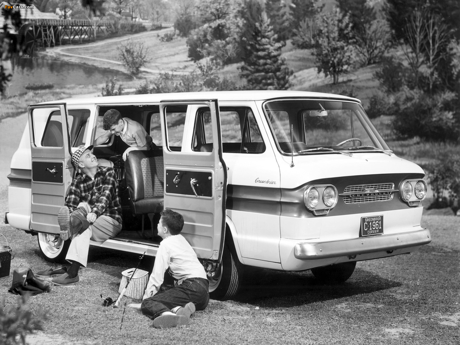 Images of Chevrolet Corvair Greenbrier Sportswagon 1961–65 (1600 x 1200)