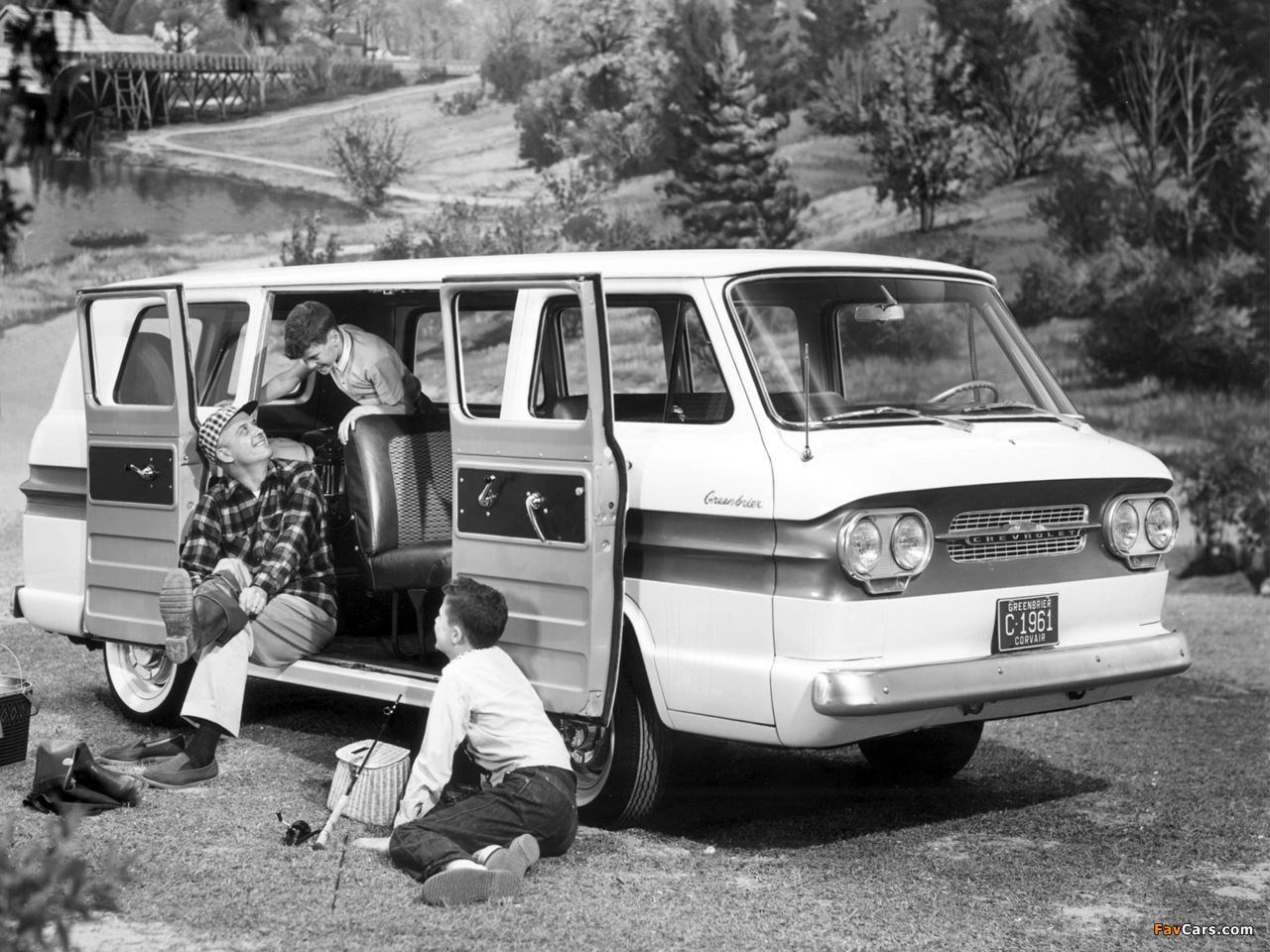 Images of Chevrolet Corvair Greenbrier Sportswagon 1961–65 (1280 x 960)