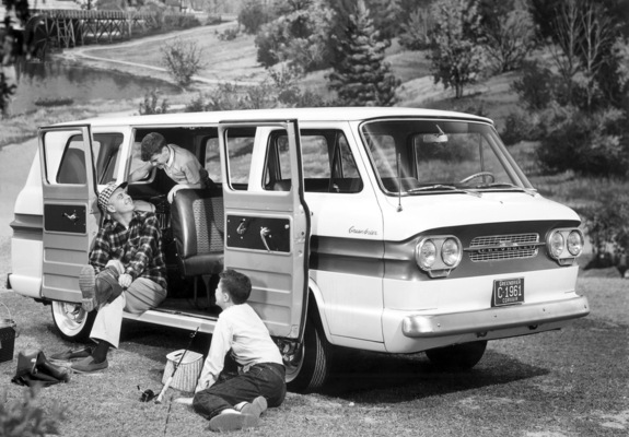 Images of Chevrolet Corvair Greenbrier Sportswagon 1961–65