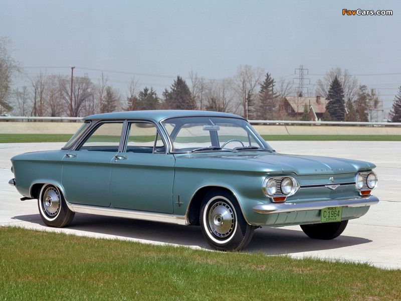 Images of Chevrolet Corvair Monza 900 Sedan (09-69) 1964 (800 x 600)