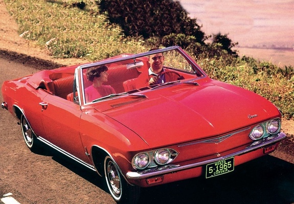 Images of Chevrolet Corvair Monza Convertible (05-67) 1965