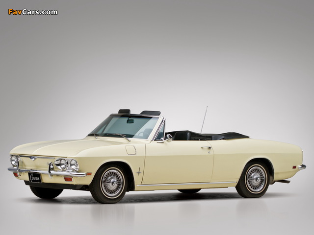 Images of Chevrolet Corvair Monza Convertible (10567) 1968 (640 x 480)