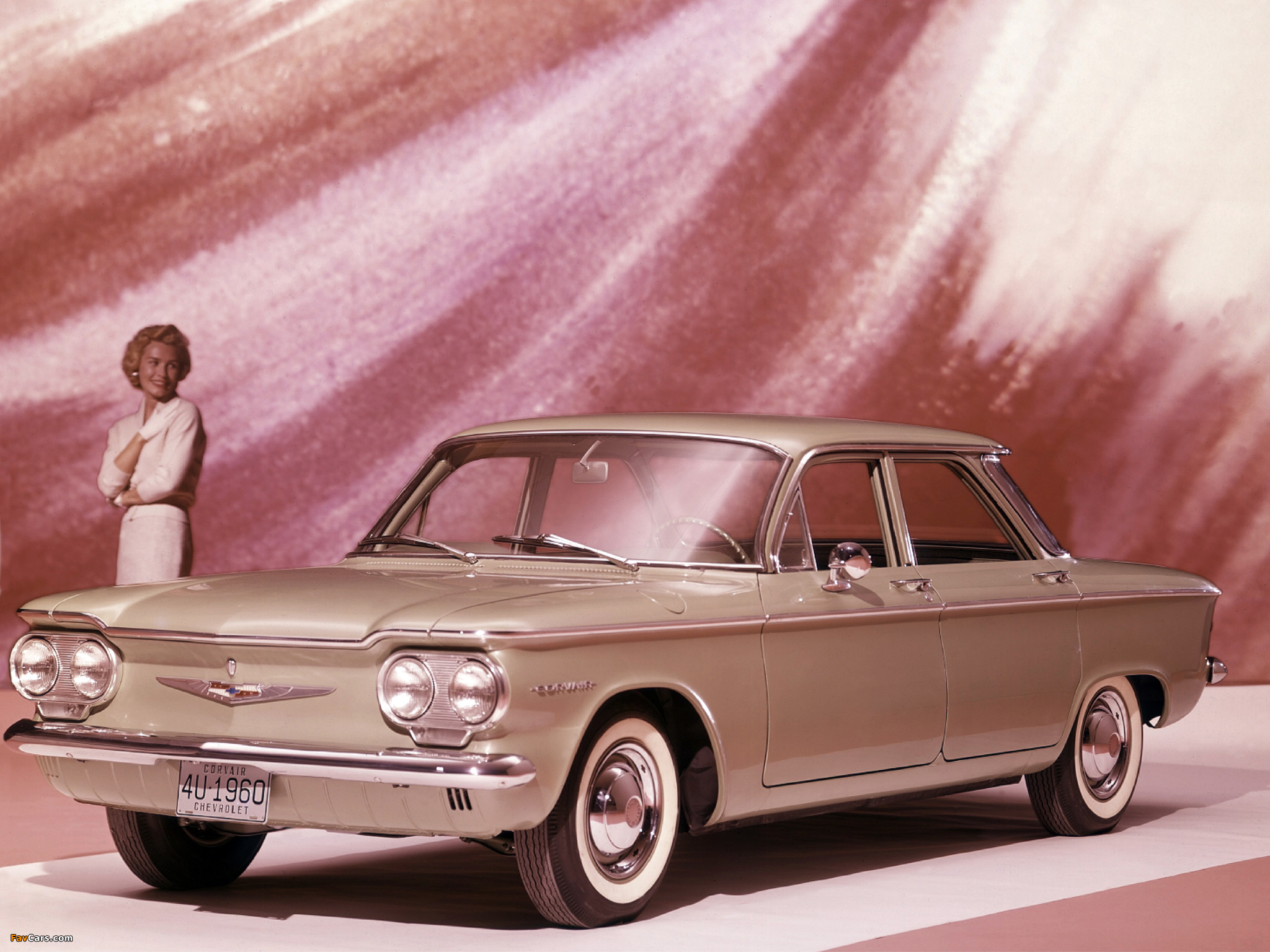 Photos of Chevrolet Corvair 700 Sedan (700-69) 1960 (2048 x 1536)