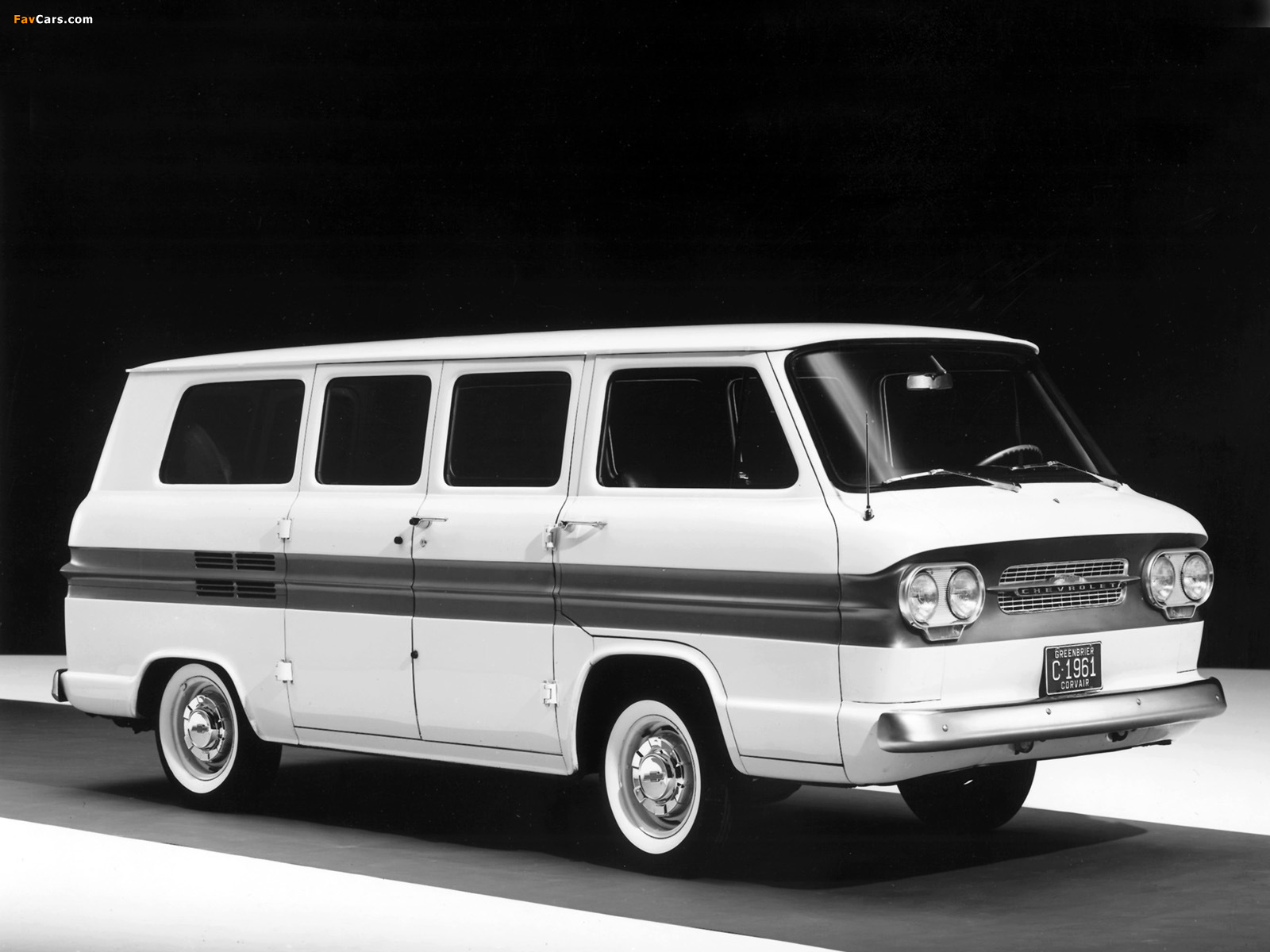 Photos of Chevrolet Corvair Greenbrier Sportswagon 1961–65 (1600 x 1200)
