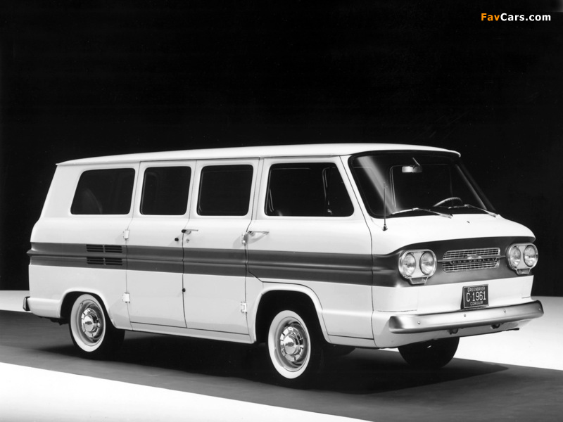 Photos of Chevrolet Corvair Greenbrier Sportswagon 1961–65 (800 x 600)