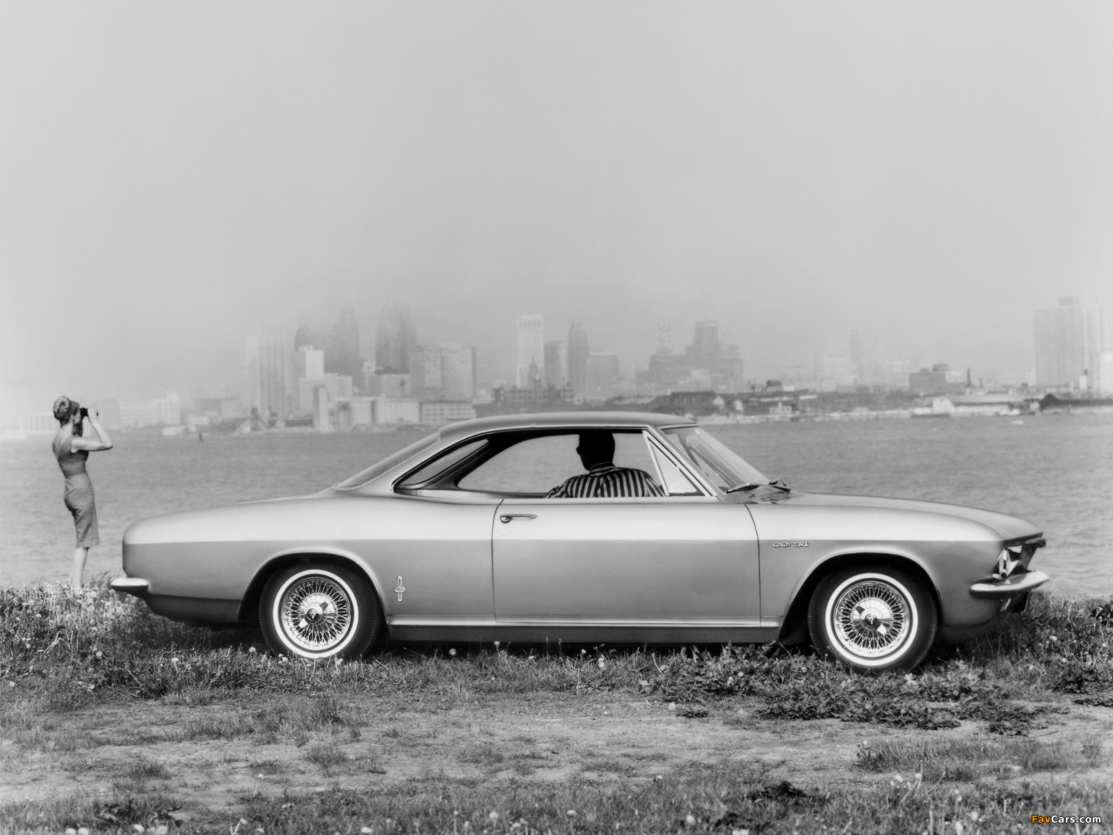 Photos of Chevrolet Corvair Corsa Sport Coupe 1965 (1600 x 1200)
