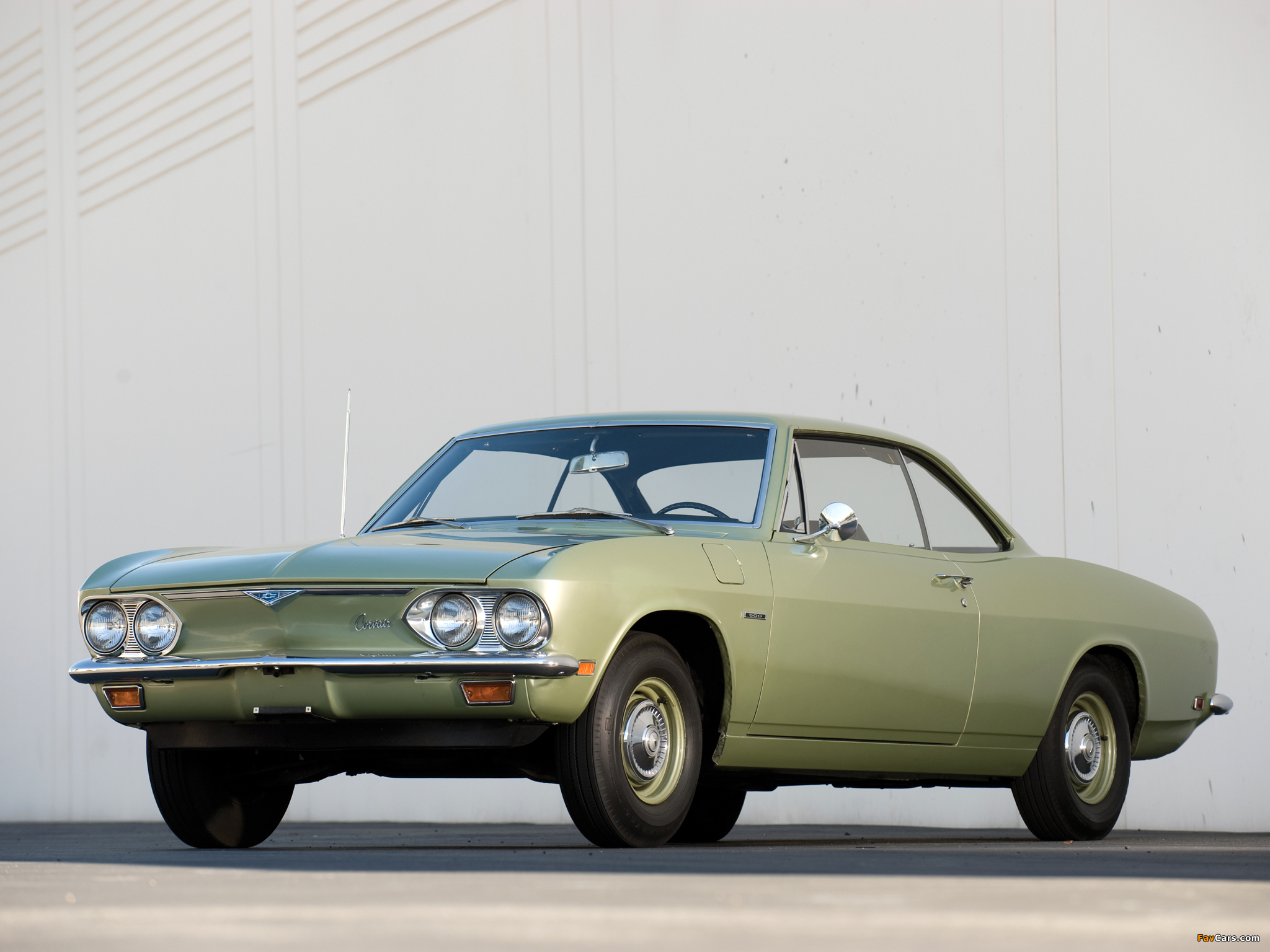 Photos of Chevrolet Corvair 500 Hardtop Coupe (10137) 1966 (2048 x 1536)