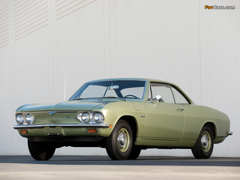 Photos of Chevrolet Corvair 500 Hardtop Coupe (10137) 1966 (800 x 600)