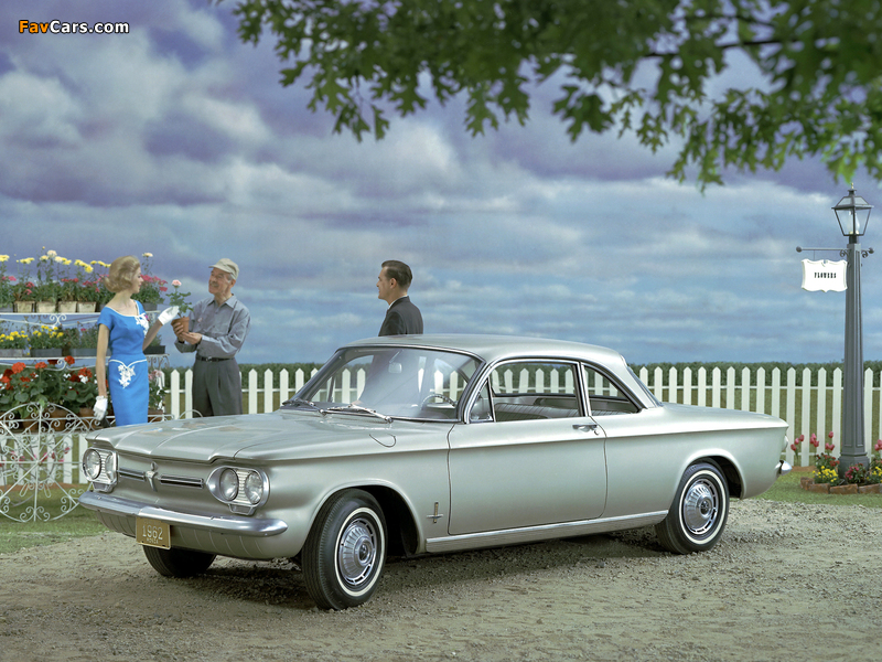 Pictures of Chevrolet Corvair Monza 900 Club Coupe (09-27) 1962 (800 x 600)