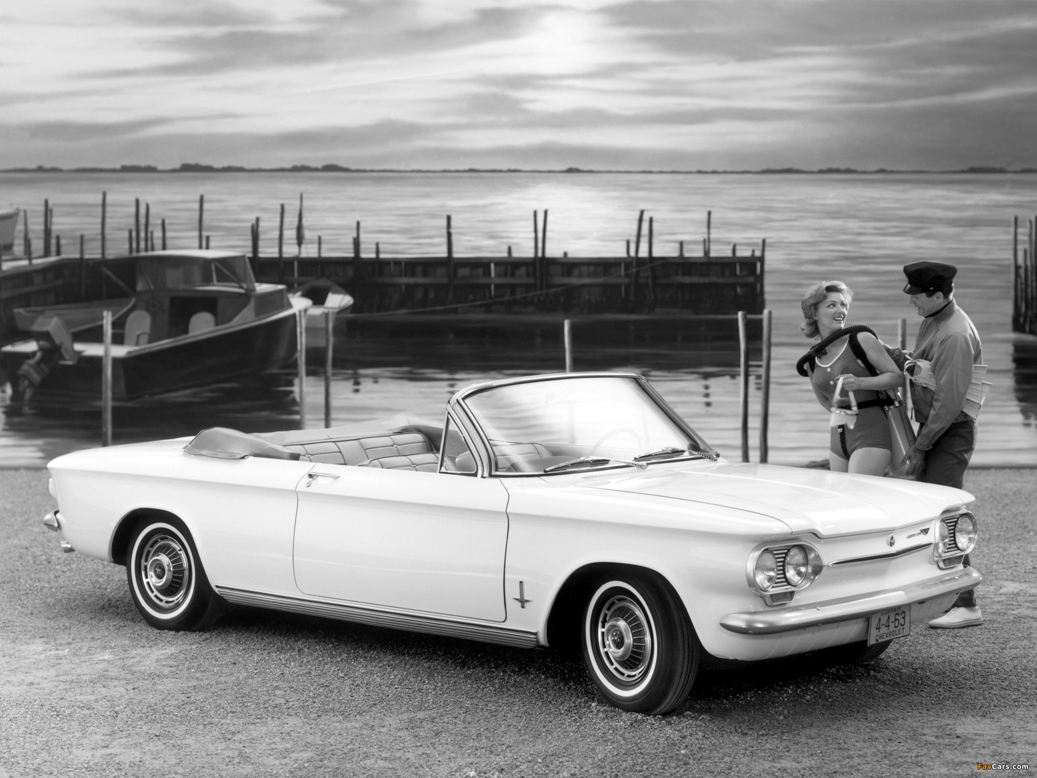 Pictures of Chevrolet Corvair Monza 900 Convertible (09-67) 1963 (2048 x 1536)