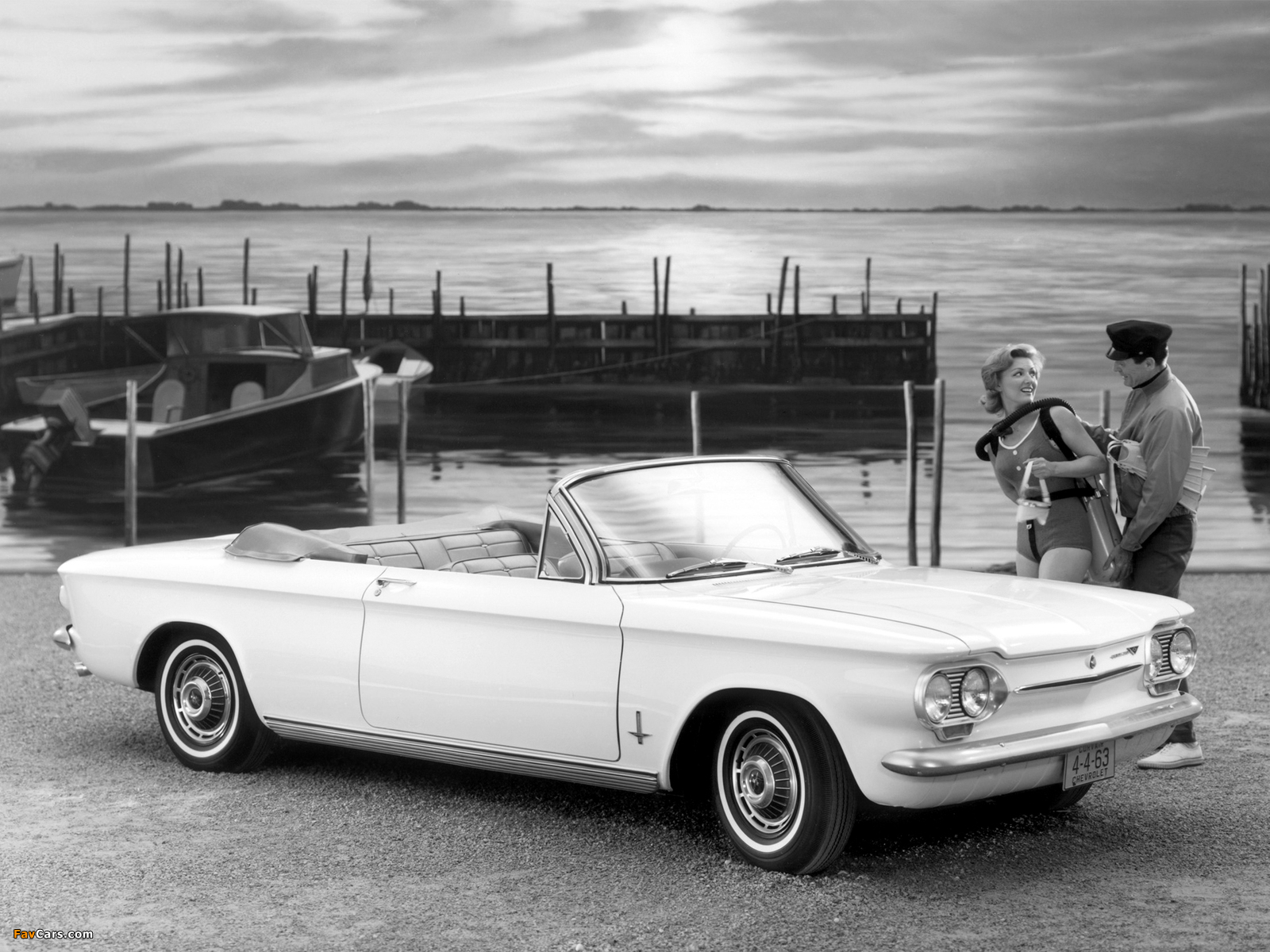 Pictures of Chevrolet Corvair Monza 900 Convertible (09-67) 1963 (1600 x 1200)