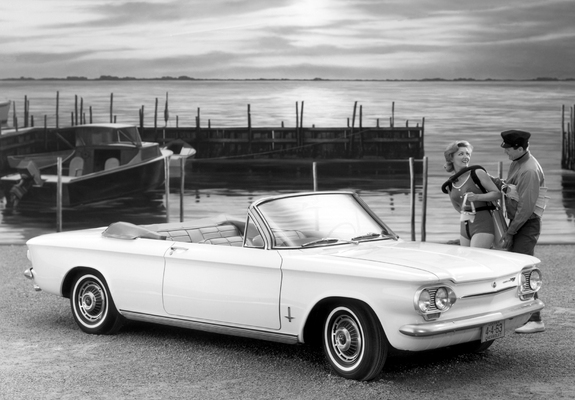 Pictures of Chevrolet Corvair Monza 900 Convertible (09-67) 1963