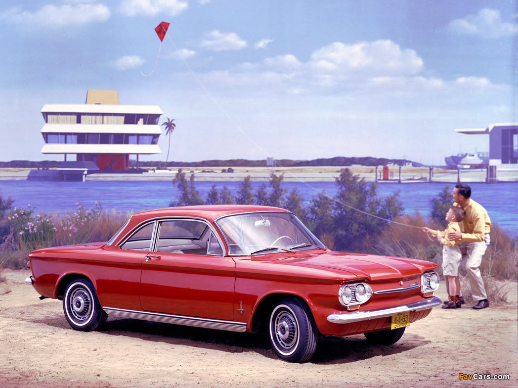 Pictures of Chevrolet Corvair Monza 900 Club Coupe (09-27) 1963 (1024 x 768)