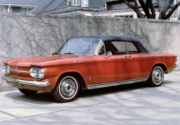 Chevrolet Corvair Monza 900 Convertible (09-67) 1963 wallpapers