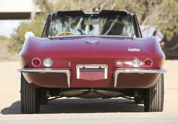 Chevrolet Corvette Sting Ray 327 Convertible (C2) 1966 wallpapers