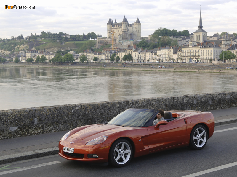 Chevrolet Corvette Convertible (C6) 2004–2013 pictures (800 x 600)