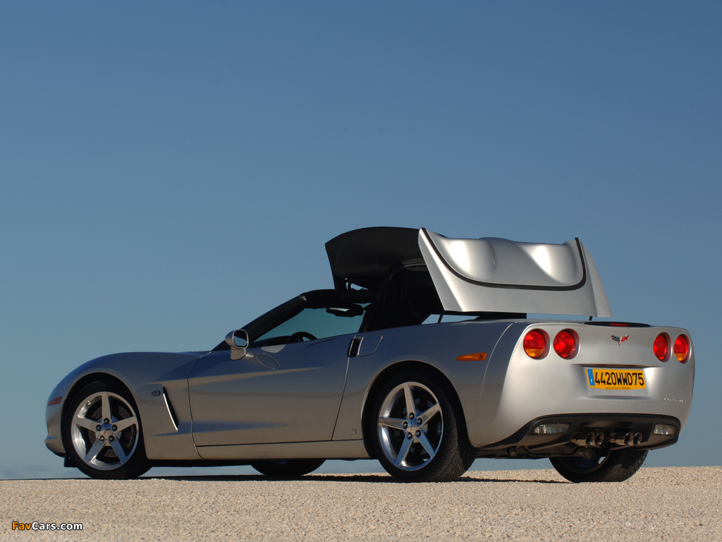 Chevrolet Corvette Convertible (C6) 2004–2013 pictures (1024 x 768)