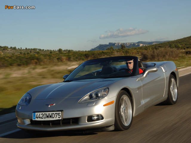 Chevrolet Corvette Convertible (C6) 2004–2013 pictures (640 x 480)