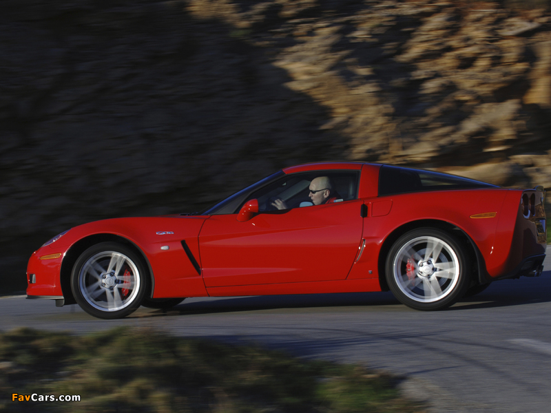 Chevrolet Corvette Z06 (C6) 2006–08 wallpapers (800 x 600)