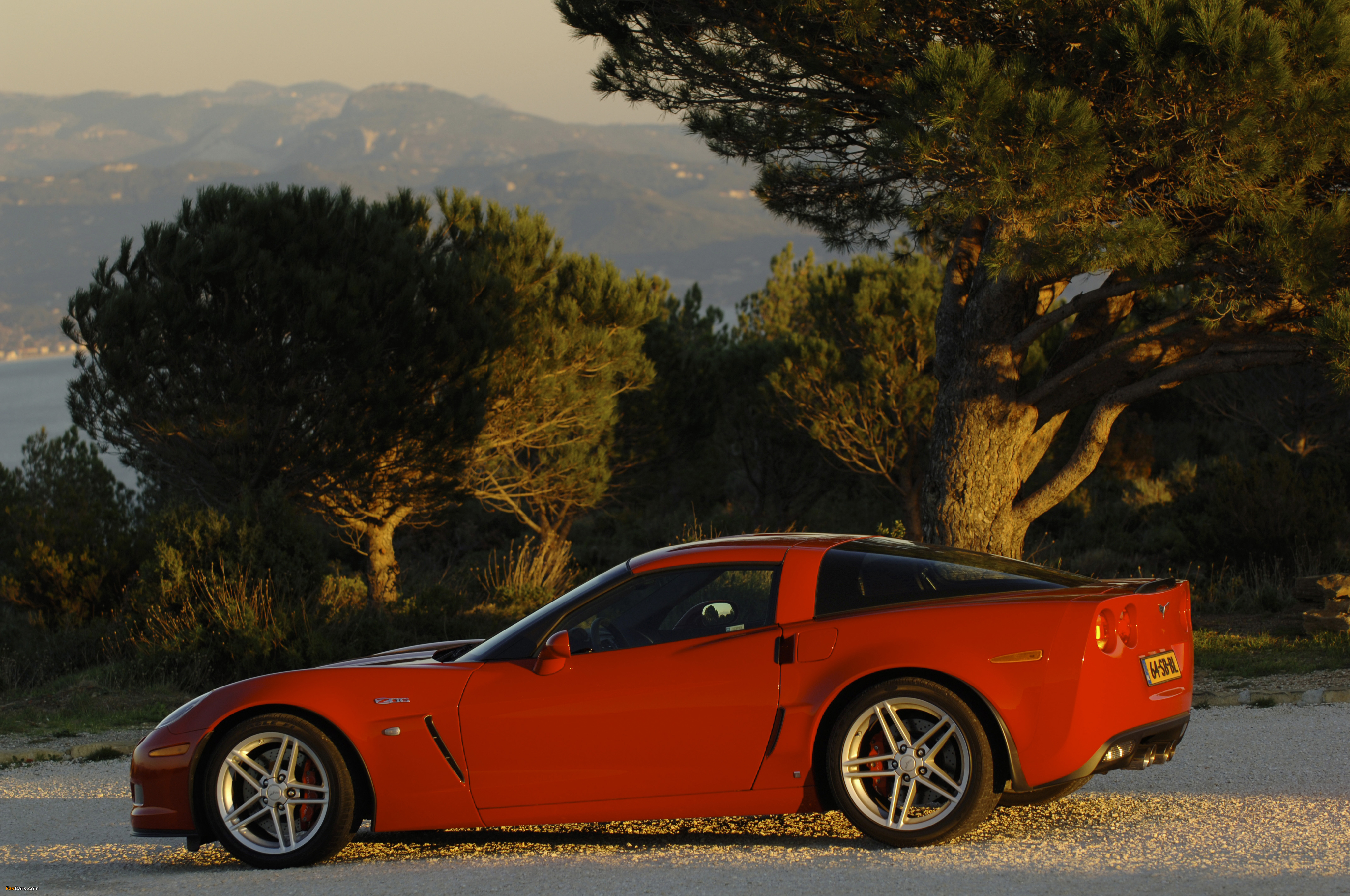 Chevrolet Corvette Z06 (C6) 2006–08 wallpapers (4096 x 2720)