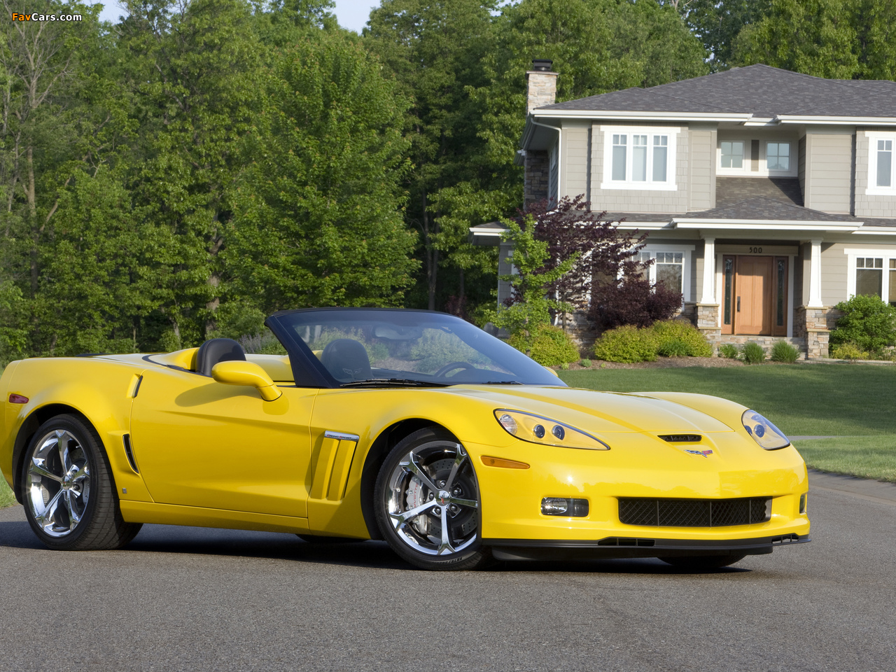 Chevrolet Corvette Grand Sport Convertible (C6) 2009–13 images (1280 x 960)